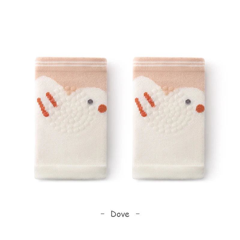 🧦 Krabbel-Knieschoner-Socken mit Cartoon-Motiven