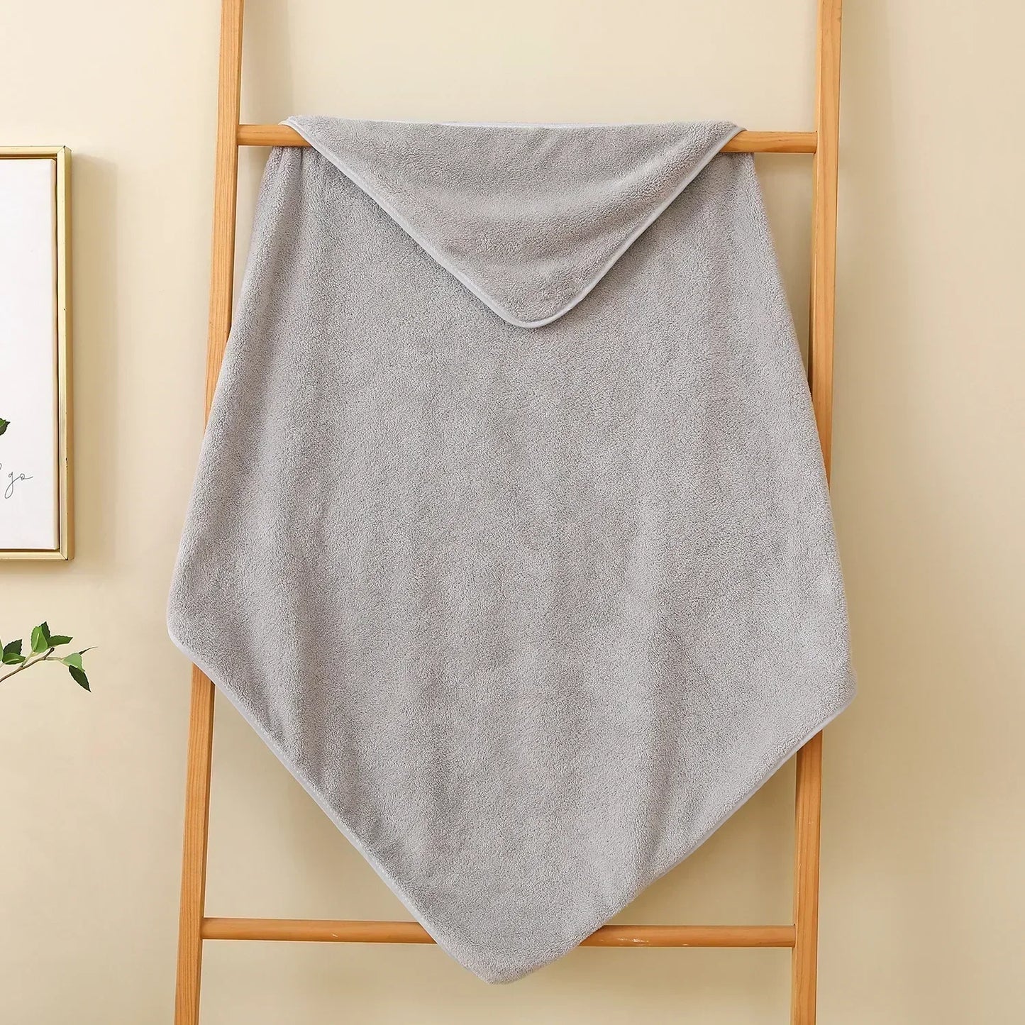 Personalisiertes Baby-Badetuch mit Kapuze – mit Wunschnamen