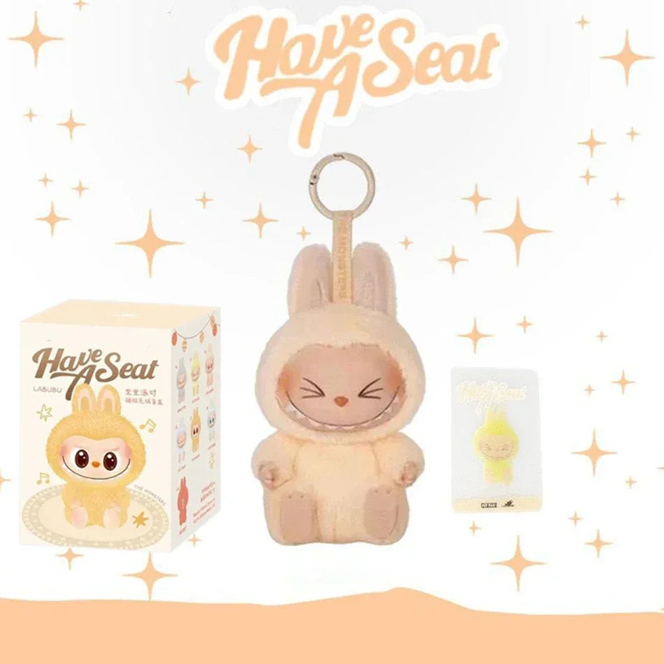 Kawaii Labubu have a Seat Monster Box Figuren – Wähle deinen Liebling oder lass dich überraschen!