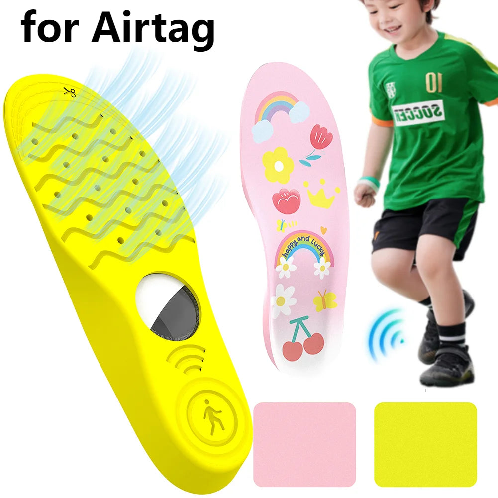 Versteckte Schutzhülle für Airtag-Einlegesohlen, Tracking Devise, versteckter Halter, Anti-Verlust-Einlegesohle, Schutz, Locator für Notfallfinder